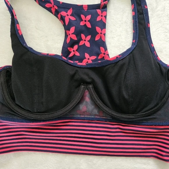 Beach House Darcy Racerback Underwire Bikini Top - Cape May Size 6 - Picture 7 of 8